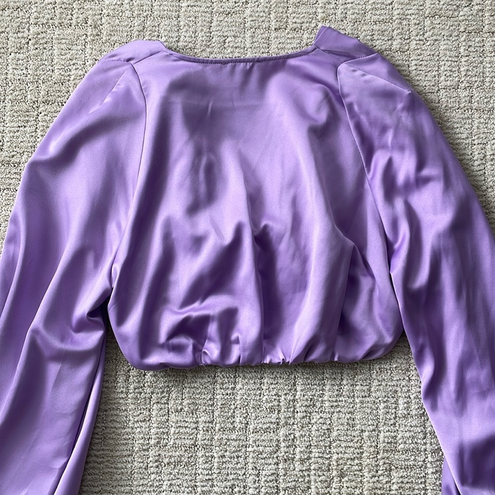 Dynamite lilac purple 2 piece skirt set - Picture 7 of 14